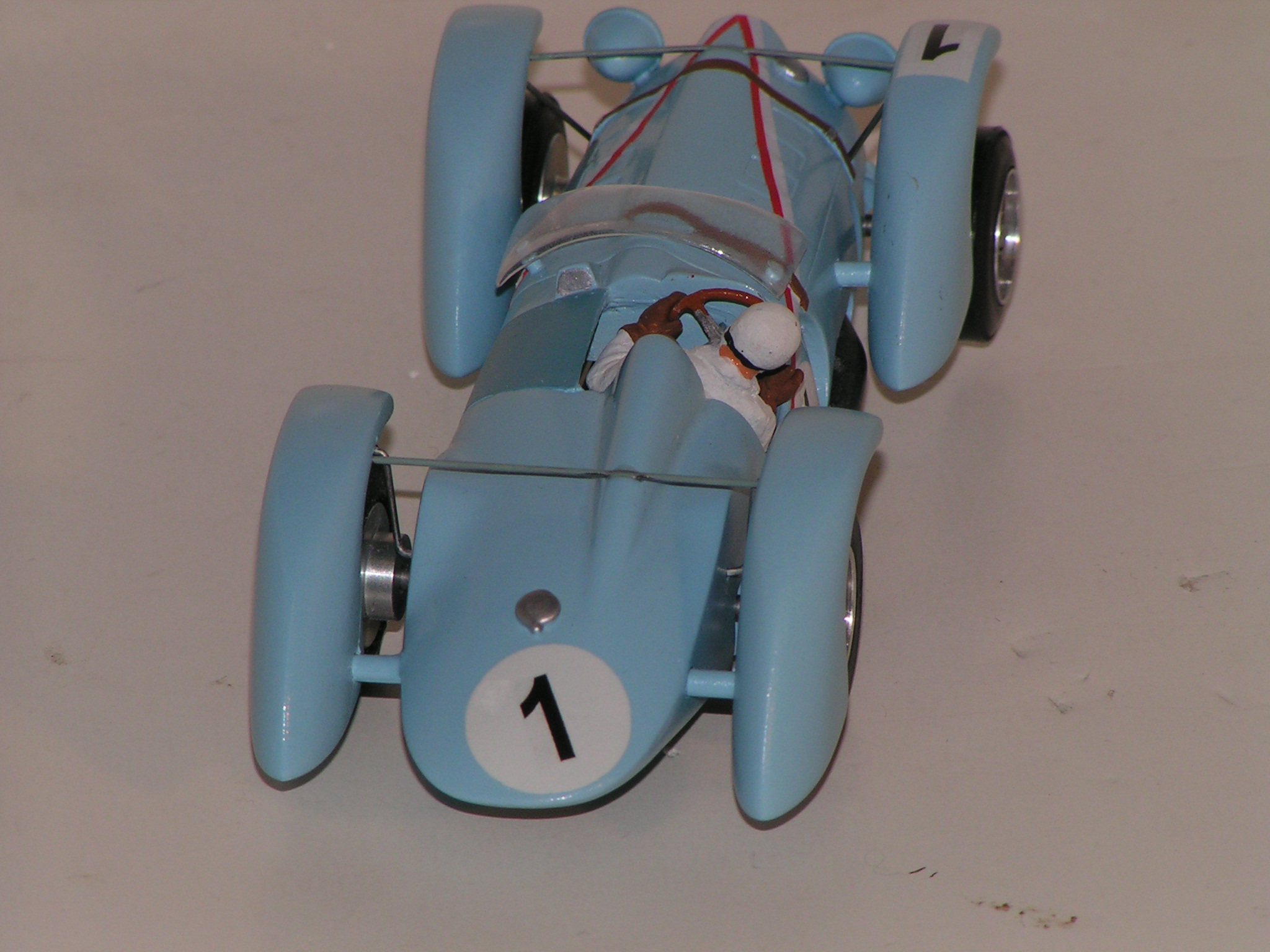 1/32ND SCALE 1938 DELAHAYE 145 LM, REAR VIEW