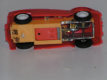 CRUDE UNDERSIDE OF THE 1/40TH SCALE MGA