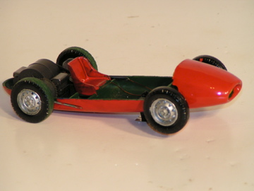 1/24TH SCALE MERIT BRM WITH EARLY TINPLATE SCALEXTRIC MOTOR