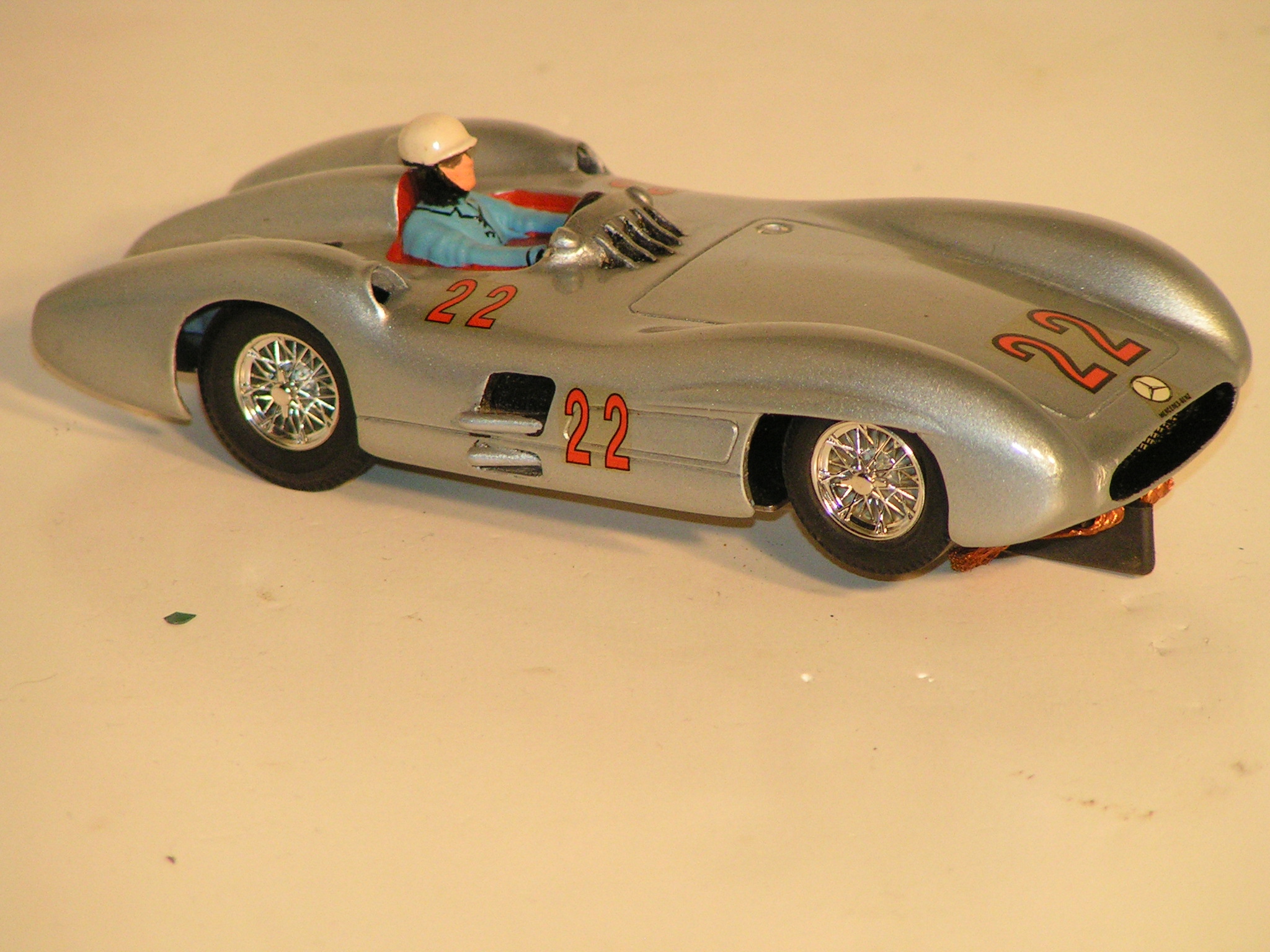 1/32ND SCALE RESIN BODY, MERCEDES SILVER ARROW.