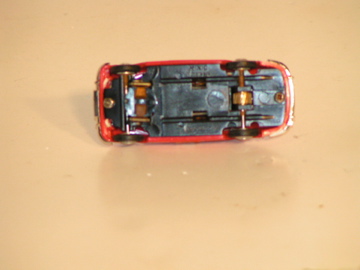 UNDERSIDE OF THE LATER JAG 3.4 L SALOON.