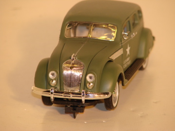 1/32ND SCALE CHRYSLER AIRFLOW US ARMY. DIECAST BODY. 10 MADE.