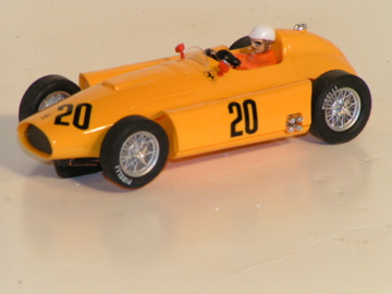 1/32ND SCALE LANCIA-FERRARI D50,1956 ANDRE PILETTE, BELGIUM GP. 157/1500