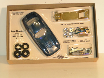 INSIDE 1/32ND SCALE COBRA GT MIB