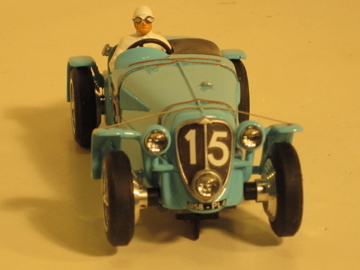 FRONT VIEW RESIN DELAHAYE WINNER LM 1938.