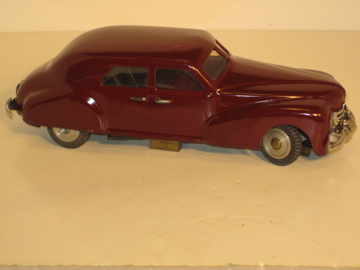 12 INCH METAL BODY 1/14 SCALE ALFA ROMEO S IO Normale Berlina Prototypo 1938 .. .WITH ELECTRIC LIGHTS.5 KNOWN TO EXIST,VERY RARE