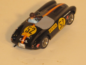 BACK VIEW OF THE OSCA MT4 PANAMERICAN 1954