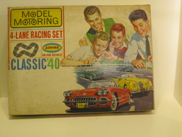 HO SCALE 4 LANE VIBRATOR SET, 1962