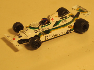1/32ND SCALE WILLIAMS FWO 76 GP SPAIN 1980.