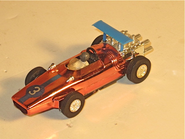 HO SCALE CHROME PLATED F1