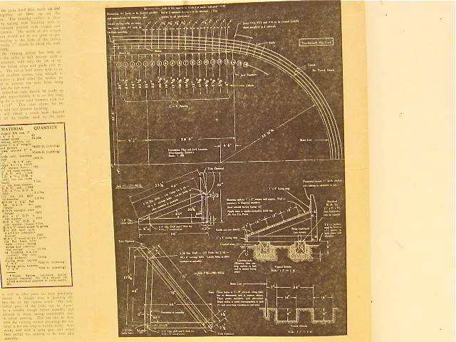 INSTRUCTIONS FOR BUILDING A RAIL CAR TRACK.