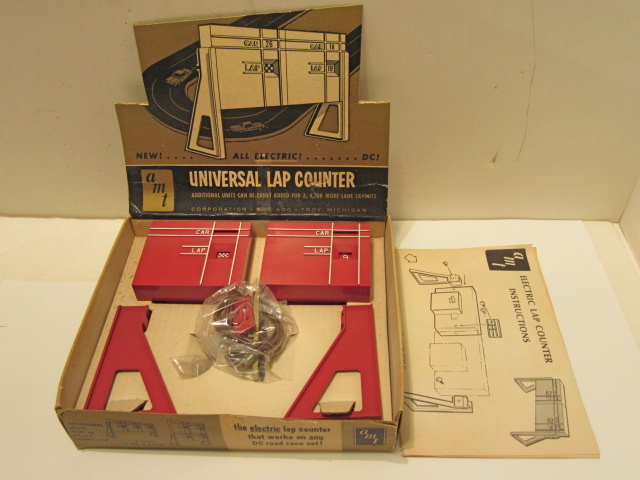 CONTENTS OF THE LAP COUNTER BOX