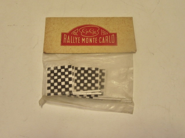 Race flags for the track