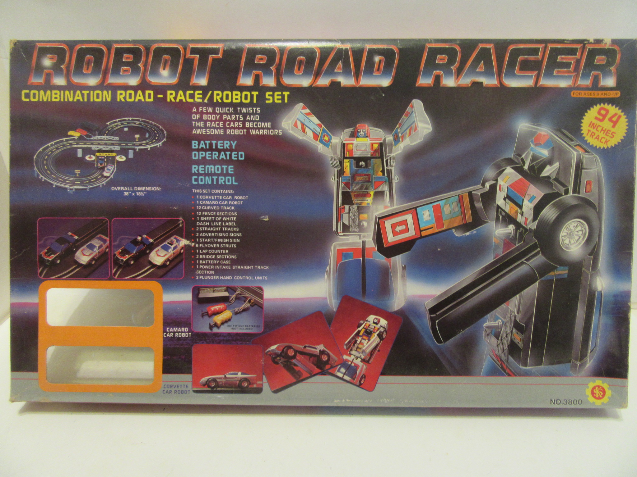 ROBOT RACE CAR SET