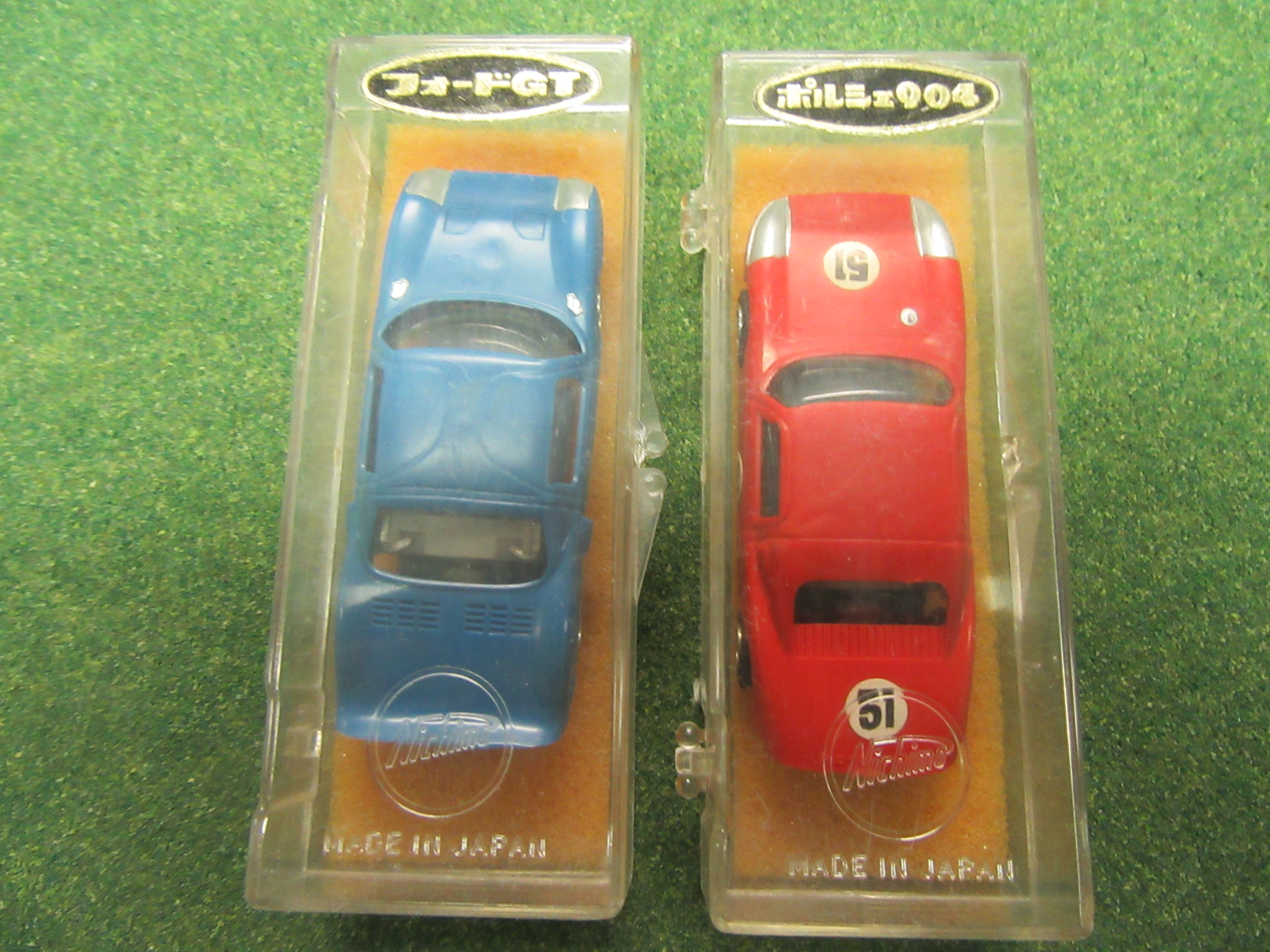 1/60TH SCALE FORD GT 40 & PORSCHE 904  MIB