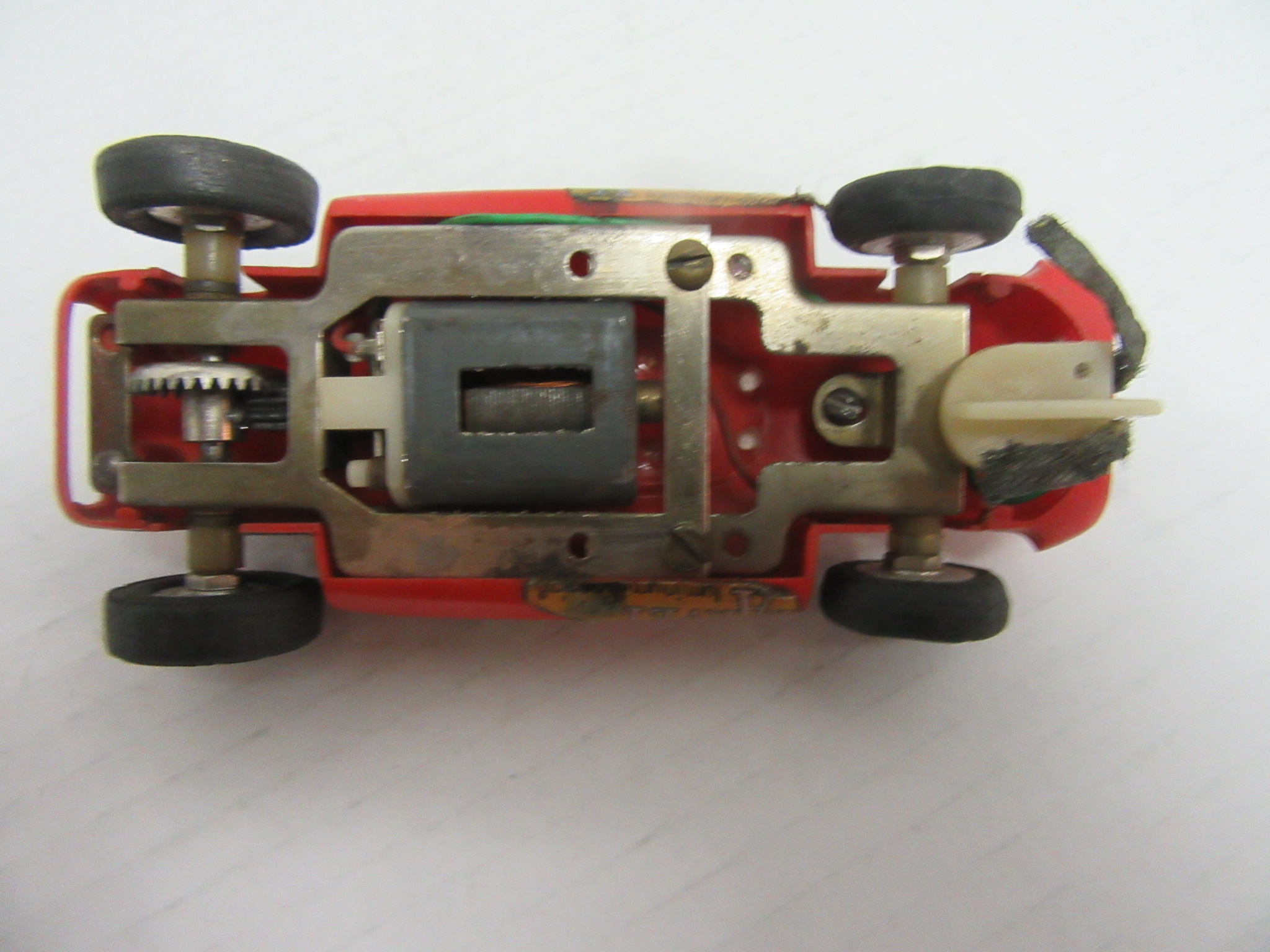 1/32nd chassis of the 1962 Indy 500 Mickey Thompson Harvey Aluminium Spl. Race Car