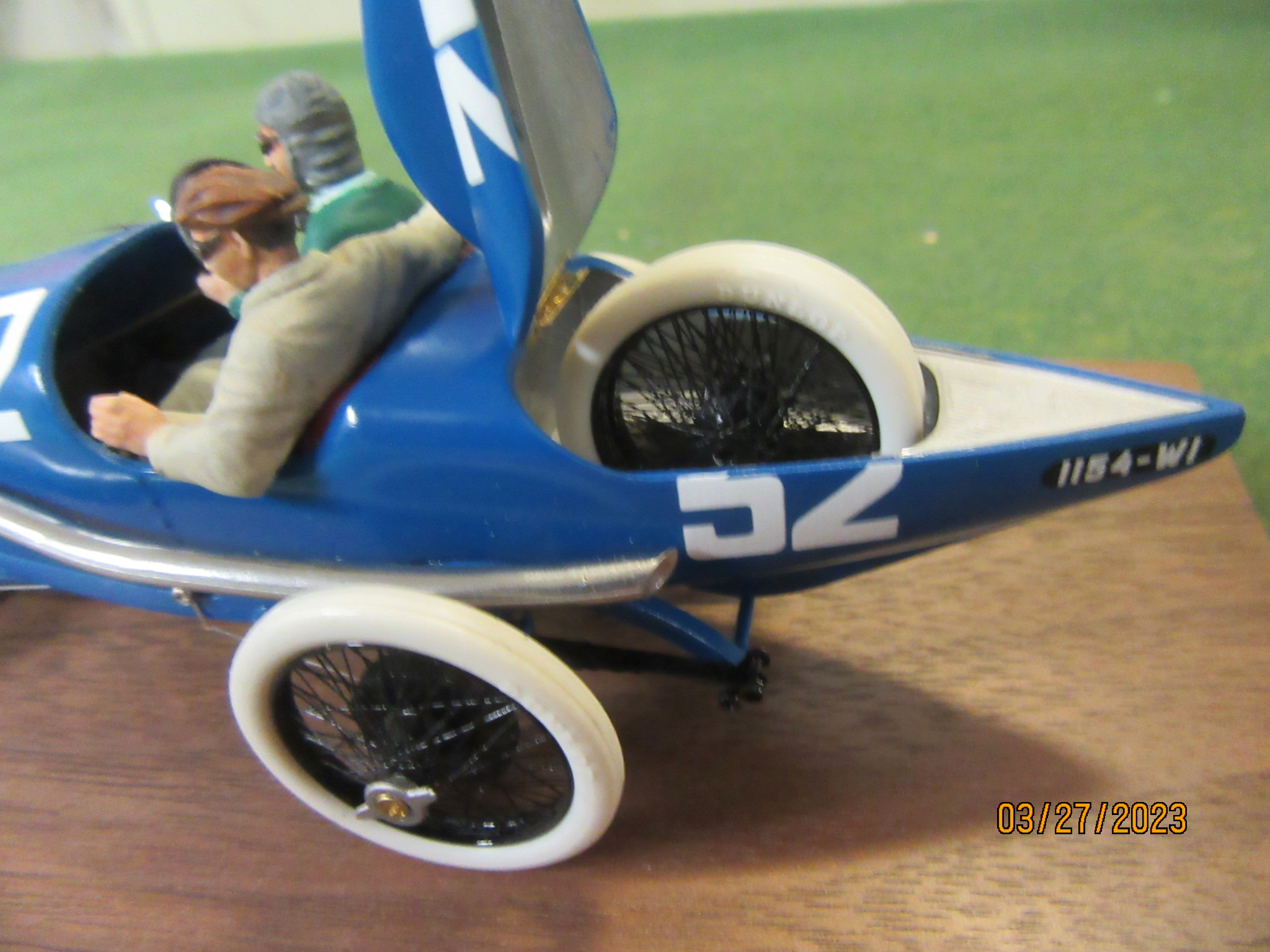 Peugeot L45 with its trunk open