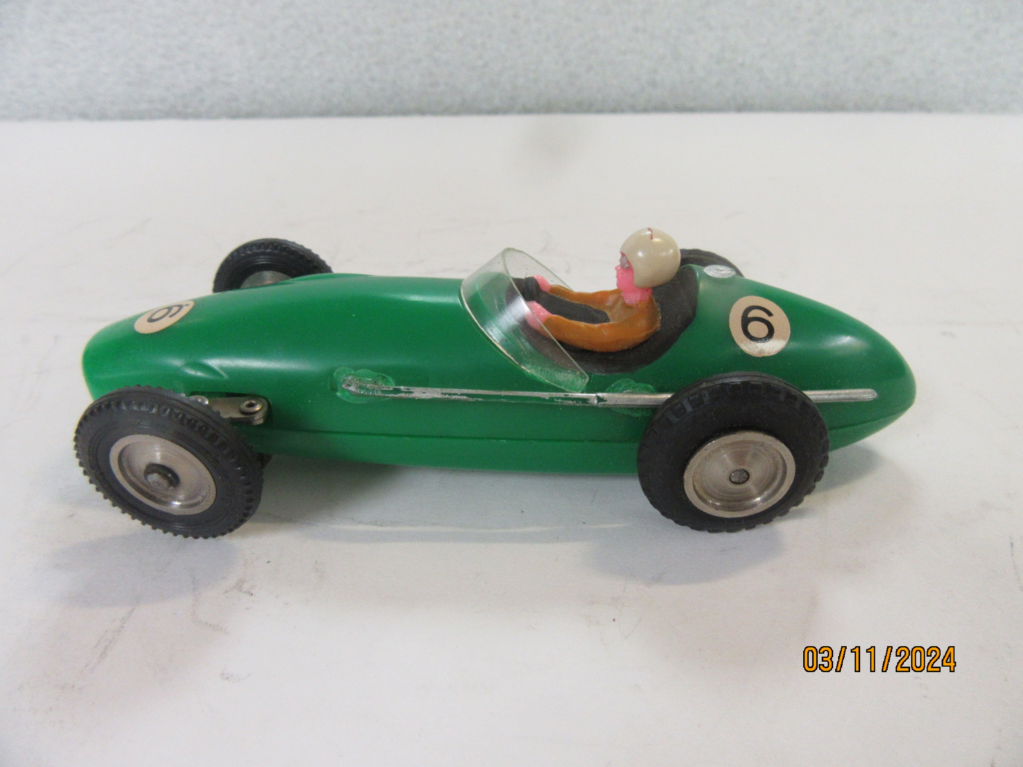 1/32ND SCALE GREEN MASERATI 250 .RARE