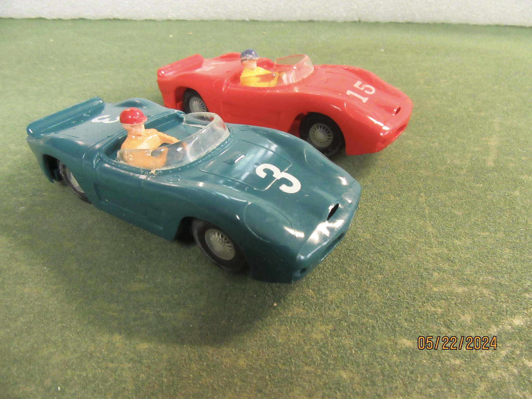 2 FERRARIS FROM THE MIB MONTE CARLO SET 