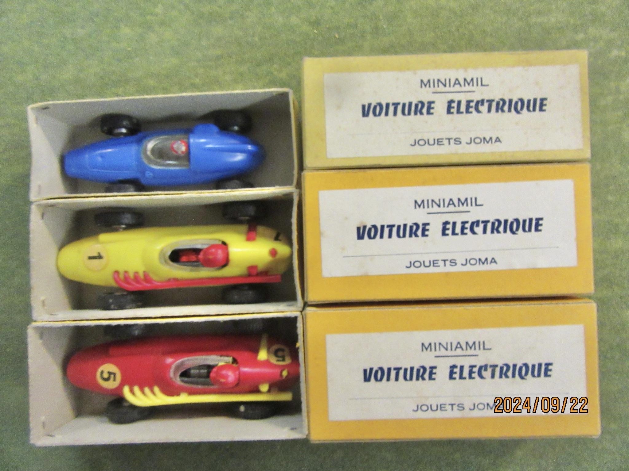 Cooper & 2 Lotus 16s MIB 1962