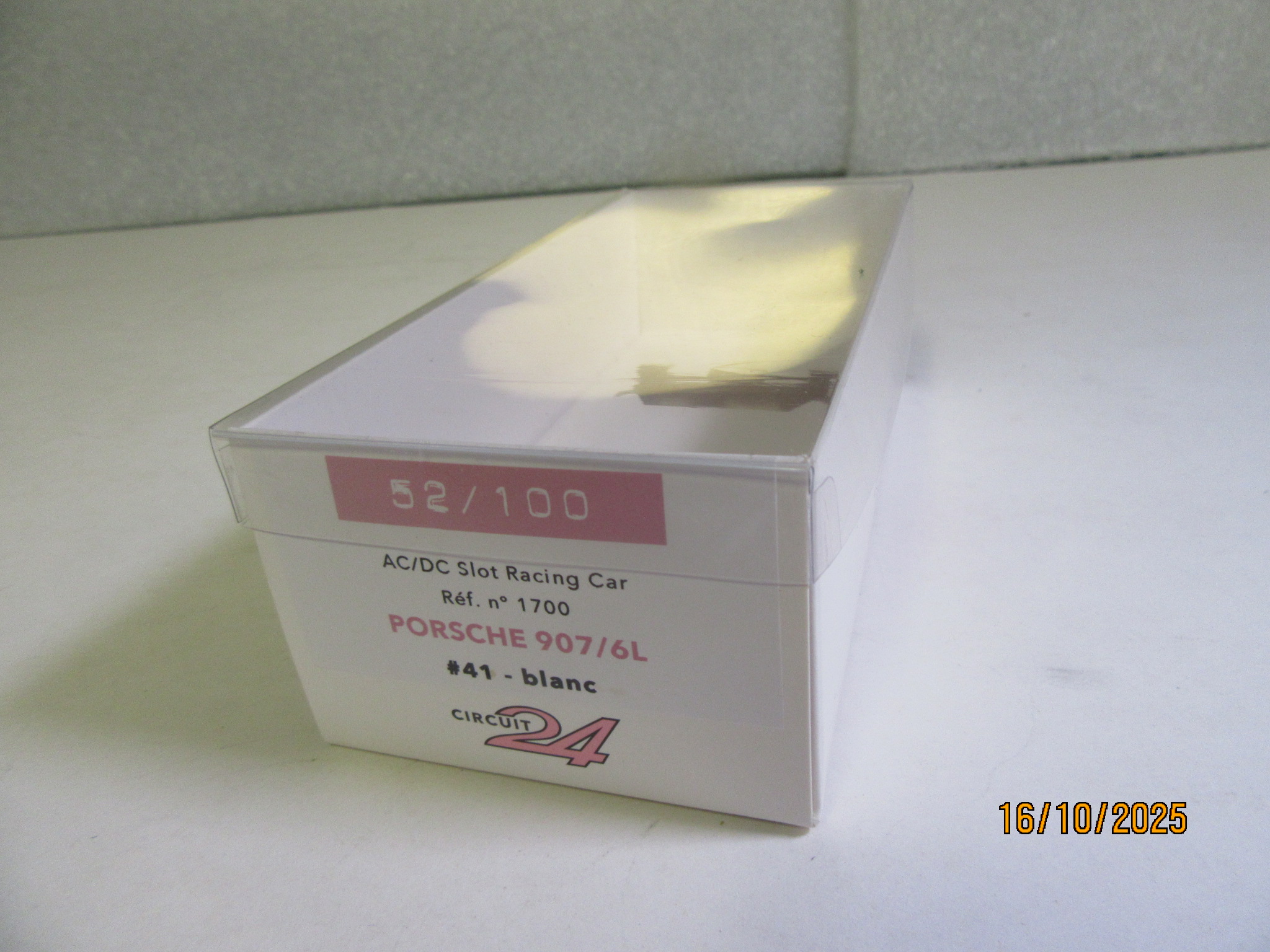 BOX FOR THE NEWLY MADE PORSCHE. DC MOTOR