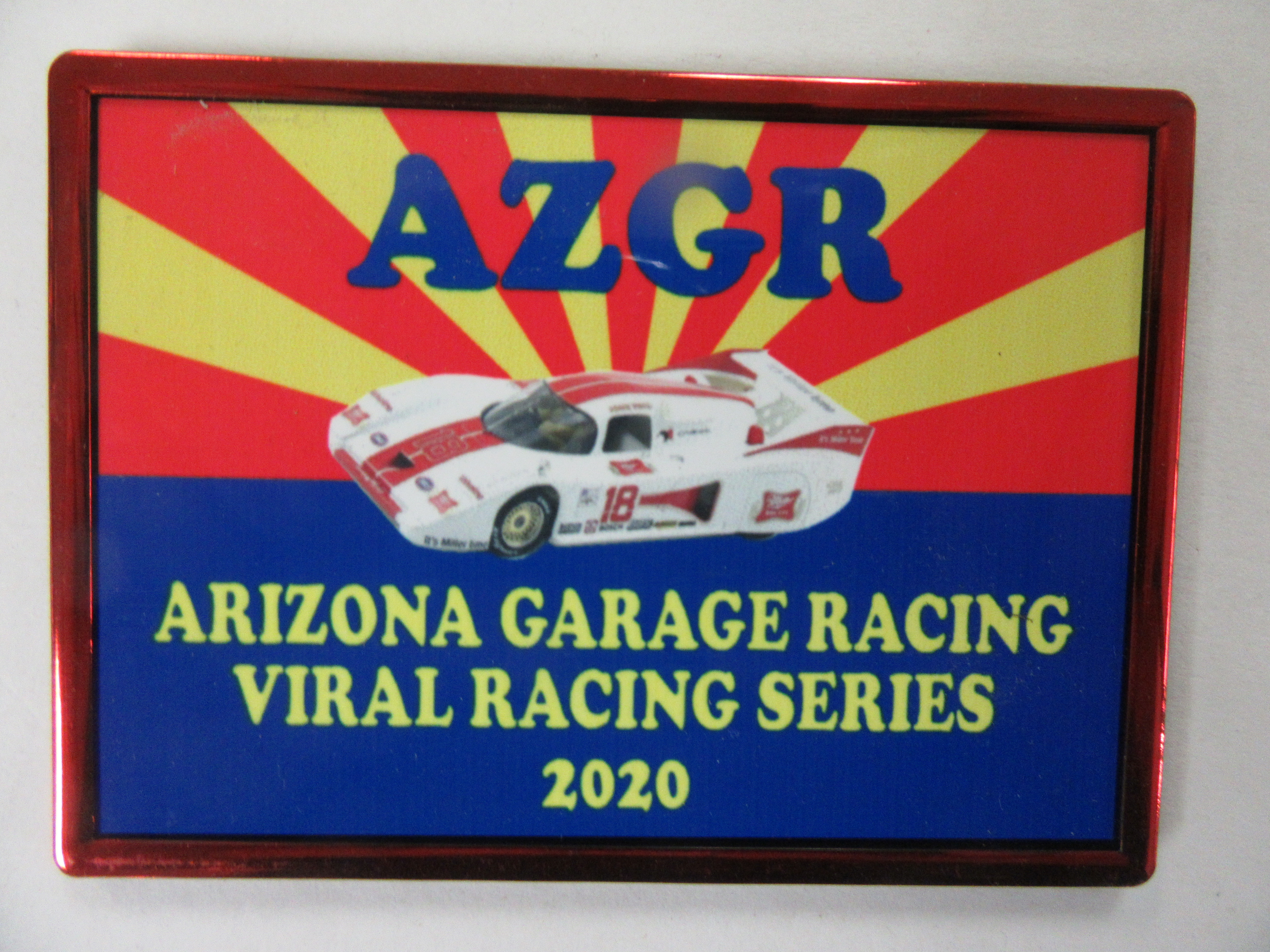 SMALL PLAQUE FROM THE RACEWAY