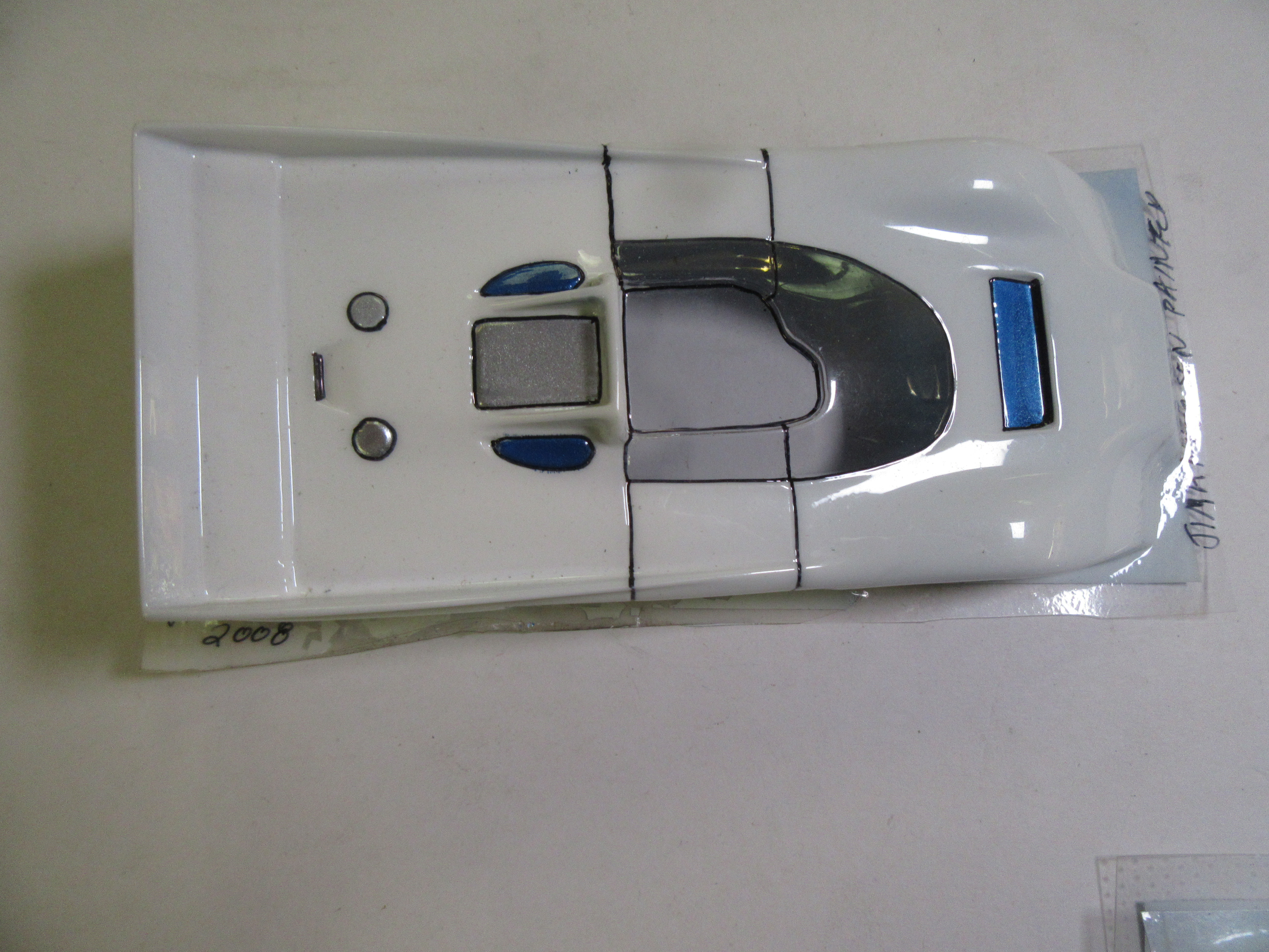 1/24TH SCALE BODY 2008 PAINTED BY JIM ANDERSON