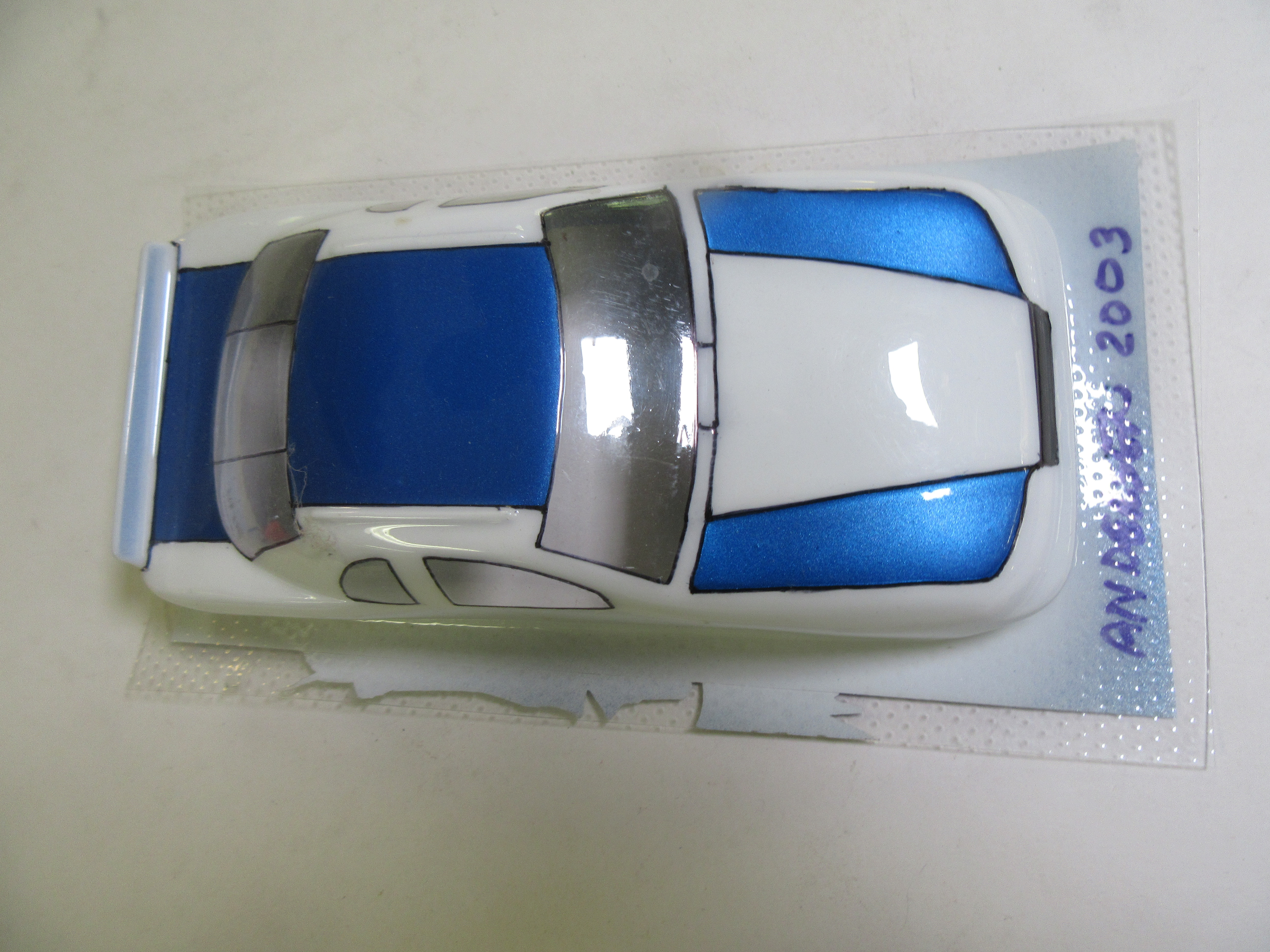 1/24TH SCALE BODY. PAINTED BY JIM ANDERSON. 2003