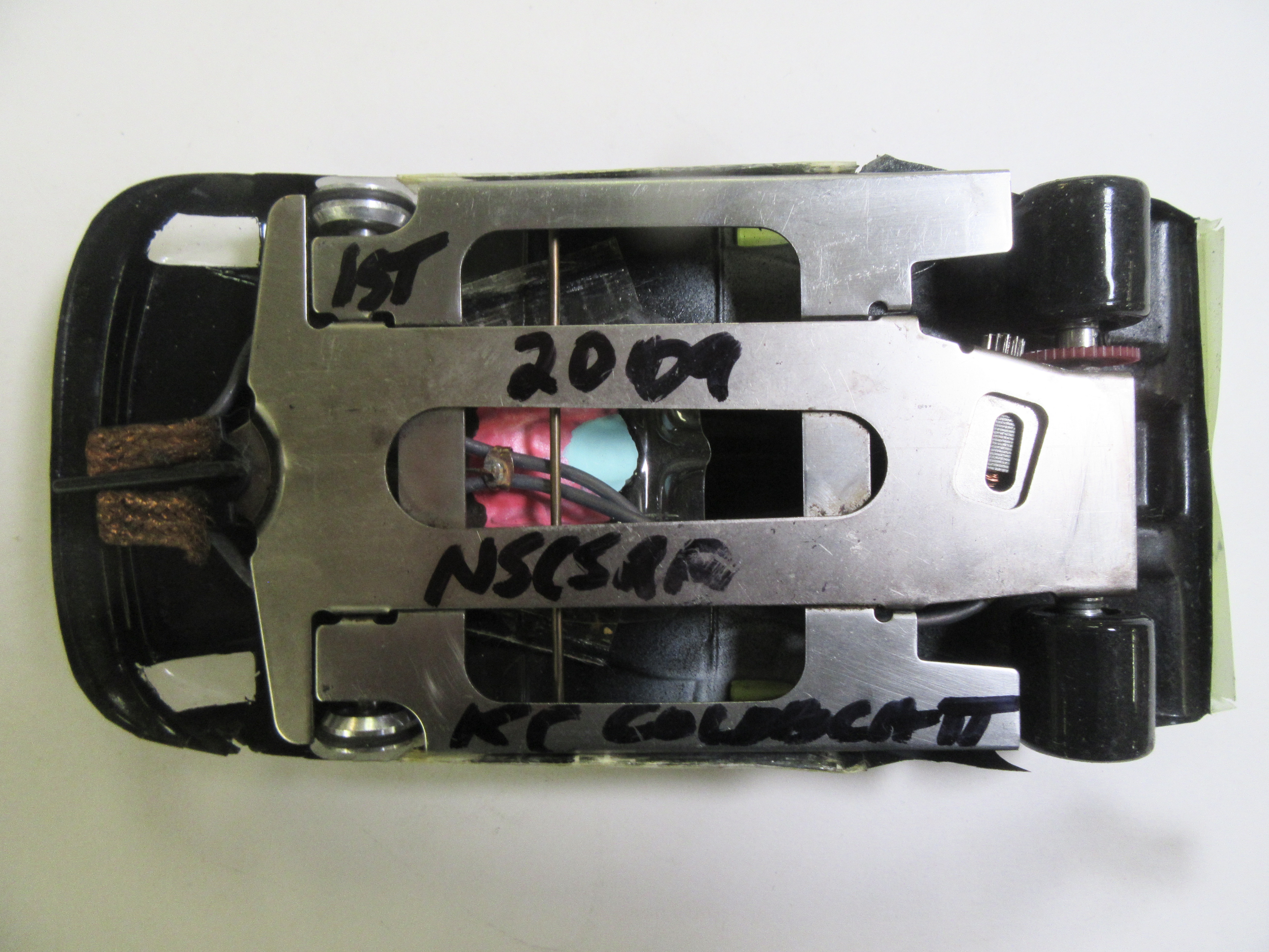 UNDERSIDE OF THE 1ST PLACE NSCSRA 1ST PLACE WINNER 2009