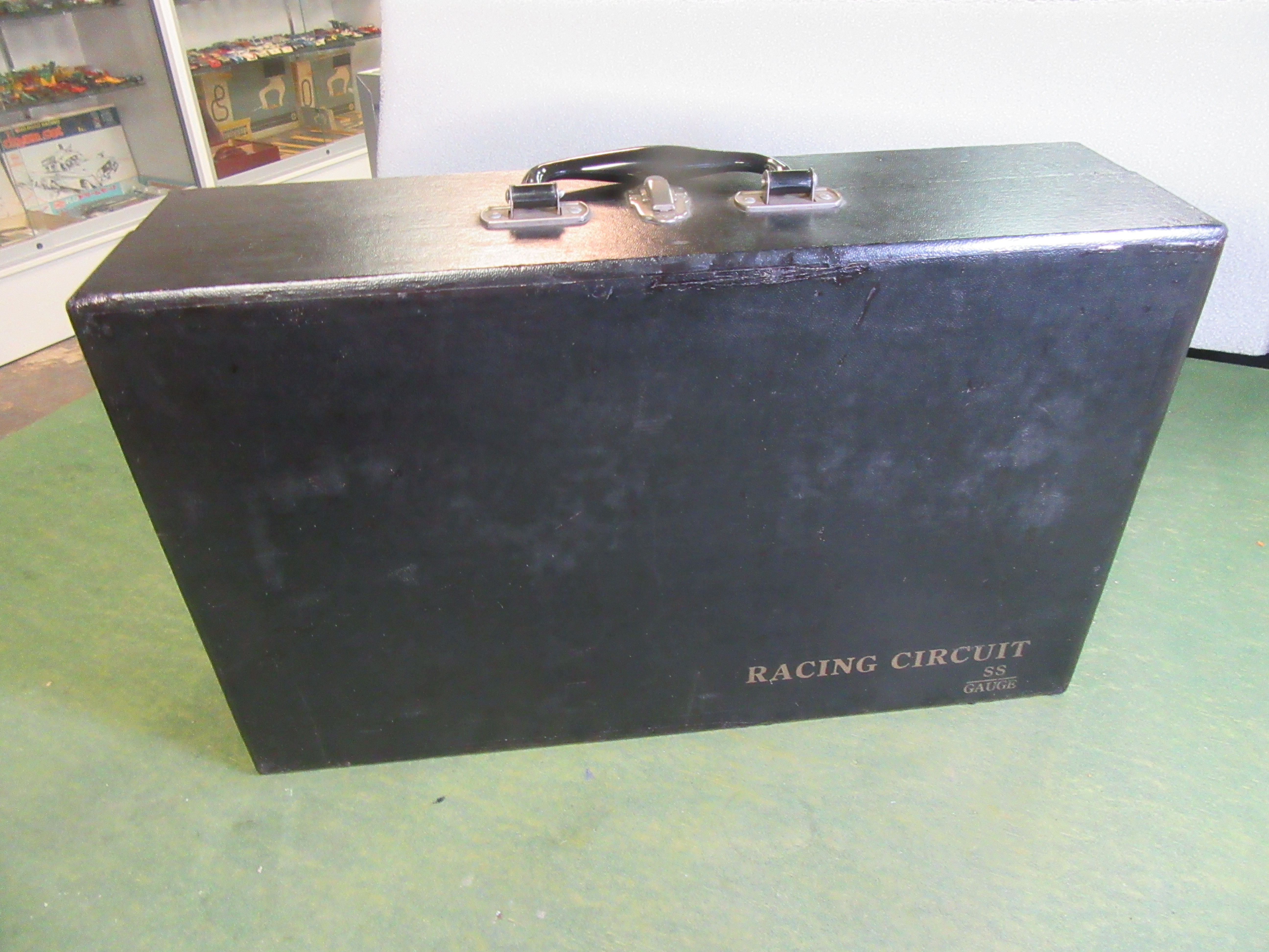 THE LEATHER BRIEFCASE SET.UNUSUAL AND VERY RARE.PROBABLY MADE FOR THEM BY TOKYO PLAMO IN 1965-66.