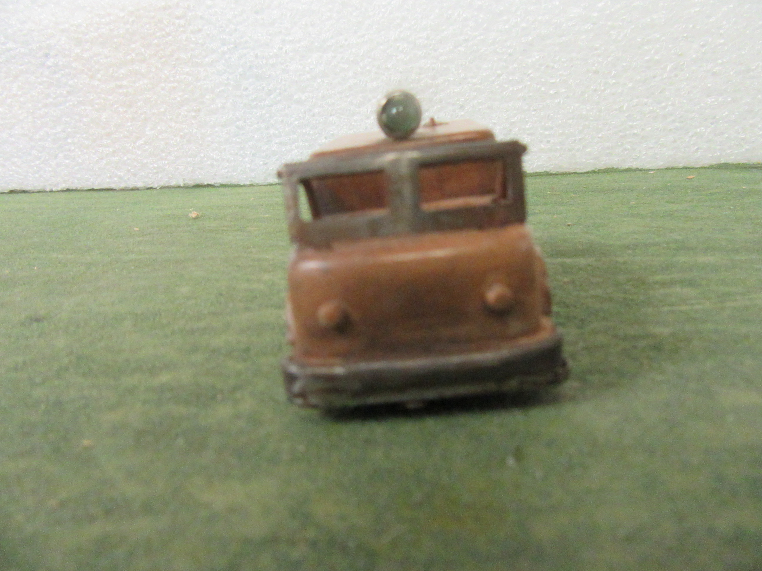 FRONT OF THE 1/43RD SCALE FIRETRUCK