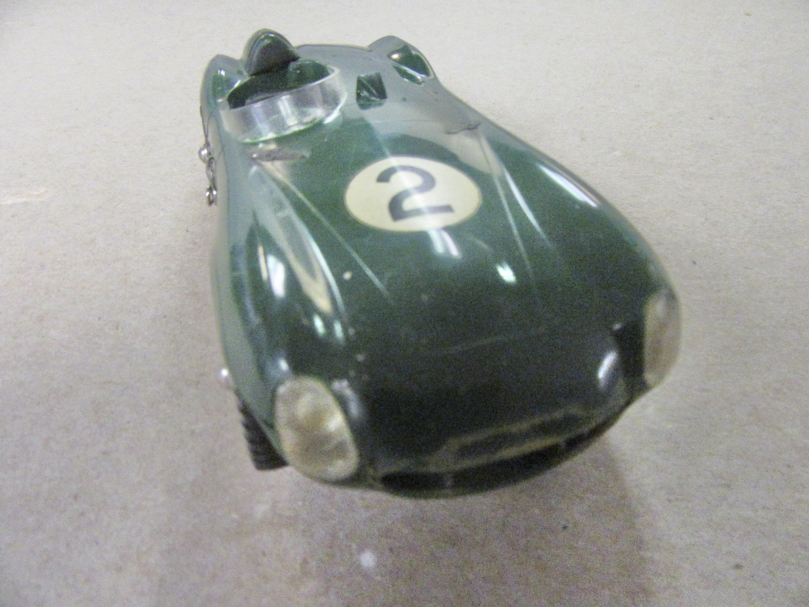 1/24TH SCALE MERIT ASTON MARTIN DB3 FRONT VIEW,MADE IN 1960?
