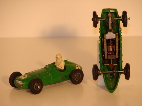 1/43RD SCALE DIECAST BRMS ( BODY BY CRESCENT ),MADE 1959,VERY RARE