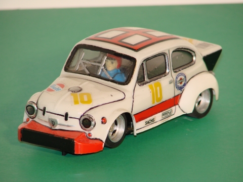 1/24TH SCALE VACUUM BODY FIAT ABARTH 1000 TCR