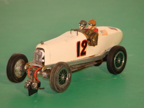 1/32ND SCALE WOOD BODY DUSENBERG 1921 FRENCH GP.