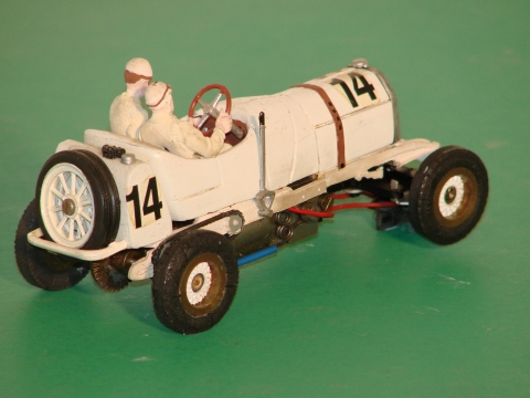 1/32ND SCALE REARVIEW 1907 WOOD BODY MERCEDES.
