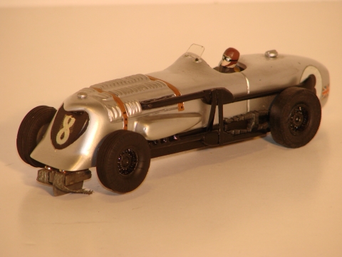 1/32ND SCALE WOOD BODY 1933 NAPIER RAILTON BROOKLANDS CAR.