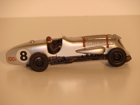 1/32ND SCALE WOOD BODY 1933 NAPIER RAILTON BROOKLANDS CAR.