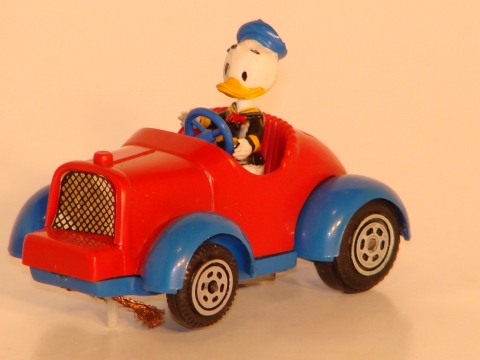 1/43RD SCALE DONALD DUCK, MADE IN 1973