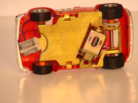 1/24 MINI COOPER,BRASS CHASSIS