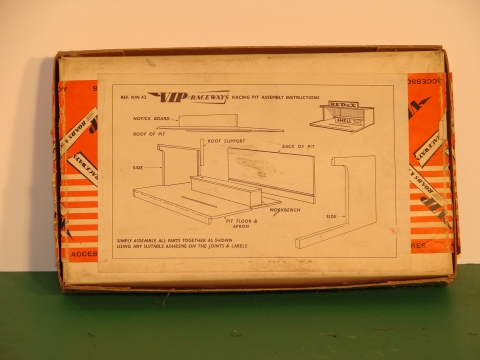 INSTRUCTIONS FOR THE WOOD PIT STOP, PRODUCED IN 1960