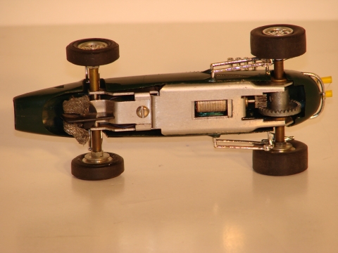 BOTTOM OF THE 1/32ND SCALE LOTUS FORD