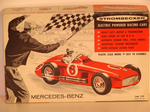 1/24TH SCALE MERCEDES BOX,MADE IN 1959. MIB