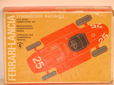 1/24TH SCALE BOX FOR THE LATER FERRARI LANCIA. MIB