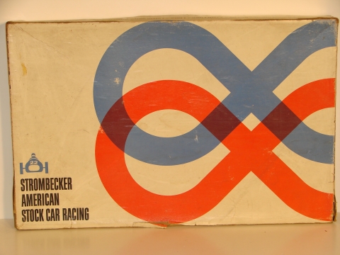 BOX TOP FOR THE 1/32ND SCALE AMERICAN STOCK CAR RACING SET