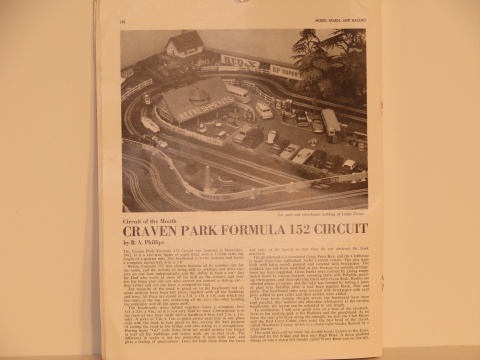 MAGAZINE ARTICLE ON THE CRAVEN PARK TRACK CLUB