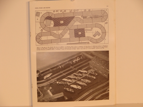 MAGAZINE ARTICLE SHOWING THE LAYOUT OF THE CRAVEN PARK TRACK.