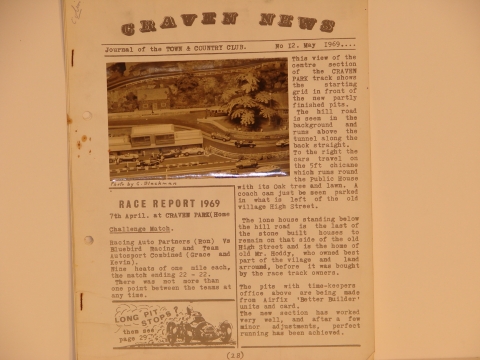 NEWS LETTER FROM THE WRENN CLUB ORGANIZED BY MICHAEL SCOTT.05/1969