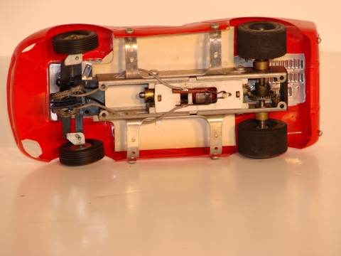 BOTTOM OF THE 1/24TH SCALE VACUUM BODY  FERRARI 330 P