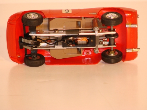 BOTTOM OF THE 1/32ND SCALE FERRARI 250